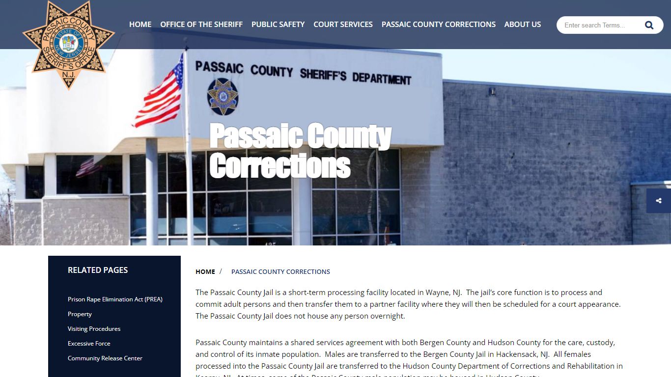 Passaic County Sheriff s Office