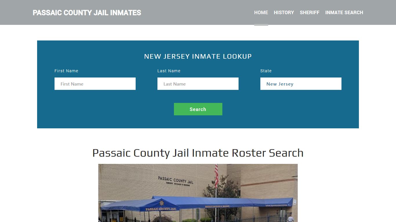 Passaic County Jail Inmate Roster Lookup, Paterson, NJ